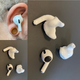 Imagen para el artículo titulado Así serían los AirPods si se adaptaran perfectamente al oído